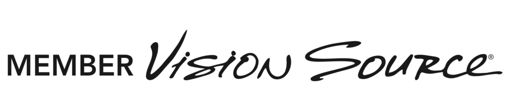 Black text logo: MEMBER Vision Source on a light gray background.