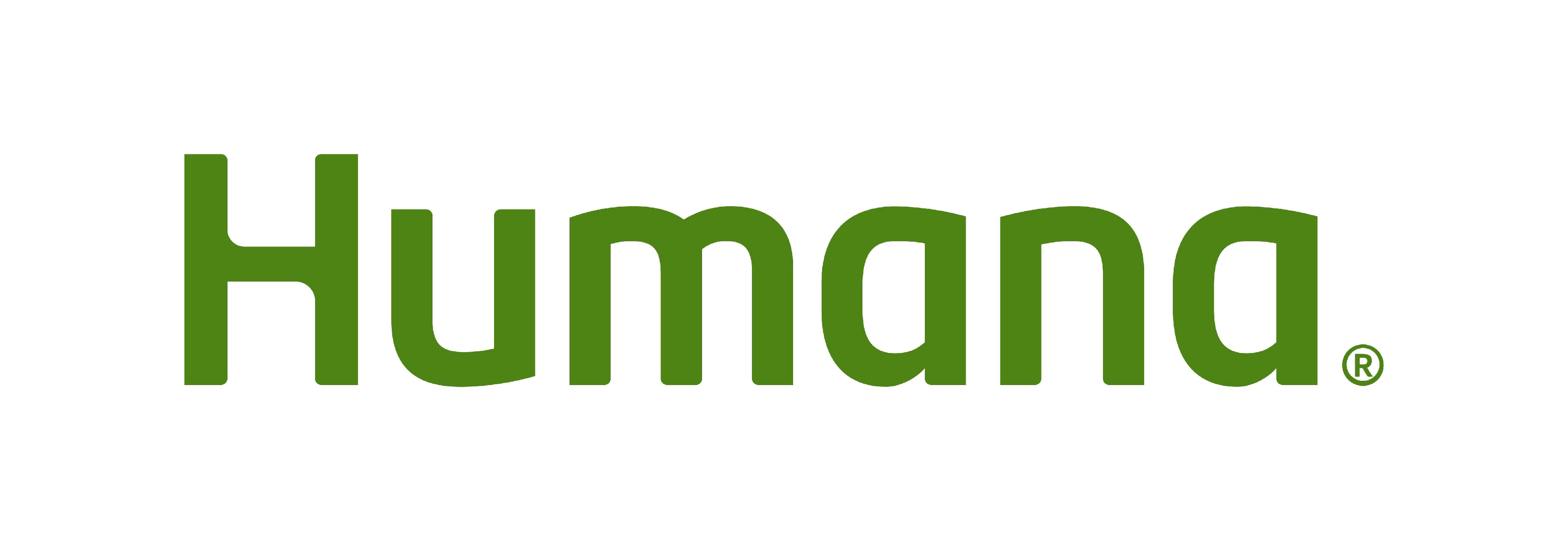 Green Humana logo text on a white background.